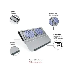 Aluminum Large Laptop Riser Stand for 12