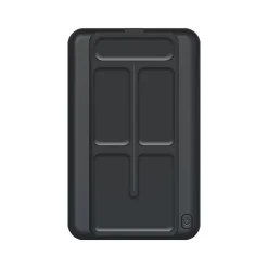 Magnetic Wireless USB-A/USB-C Charger with Stand for Smartphones/Tablets, Black (OB-SMSPB2)<OTM Essentials Outlet