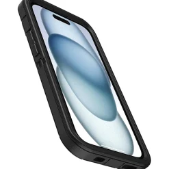 OtterBox Defender Case for Apple iPhone 13/14/15, Shock Absorbing, Rugged Protection, Black (77-92557)