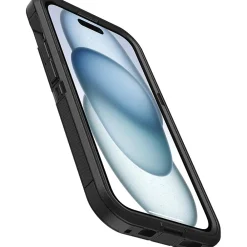 OtterBox Defender XT MagSafe Rugged Case for iPhone 15/14/13, Shock Absorbing, Black (77-92972)