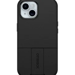OtterBox uniVERSE rugged Case for iPhone 15, Shock Absorbing, Black (77-92676)