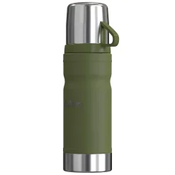 Outdoors Professional Stainless Steel Vacuum Insulated Termo Go Water Bottle, 25.3 oz., Green (OUTD9331)