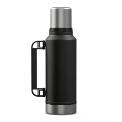Stainless Steel Vacuum Insulated Termo Classic Water Bottle, 33 oz., Black (OUTD9355)<Outdoors Professional Sale