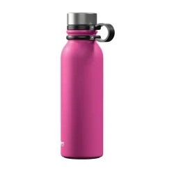 Outdoors Professional Stainless Steel Double-Walled Vacuum-Insulated Travel Bottle, 20 oz., Pink (OUTD9270)