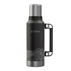 Stainless Steel Vacuum Insulated Termo Classic Water Bottle, 33 oz., Black Waves (OUTD9379)<Outdoors Professional Online
