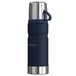 Outdoors Professional Stainless Steel Vacuum Insulated Termo Go Water Bottle, 25.3 oz., Blue (OUTD9348)