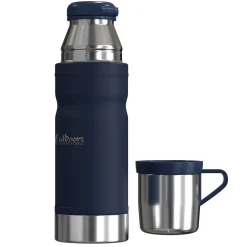 Outdoors Professional Stainless Steel Vacuum Insulated Termo Go Water Bottle, 25.3 oz., Blue (OUTD9348)
