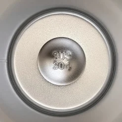 Stainless Steel Double-Walled Vacuum Insulated Tumbler with Straw, 30 oz., Silver (OUTD9034)<Outdoors Professional Hot