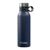 Outdoors Professional Stainless Steel Double-Walled Vacuum-Insulated Travel Bottle, 20 oz., Navy Blue (OUTD9263)