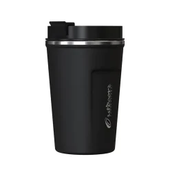 Stainless Steel Double-Walled Vacuum Insulated Coffee Cup, 12.8 oz., Black (OUTD9416)<Outdoors Professional Best