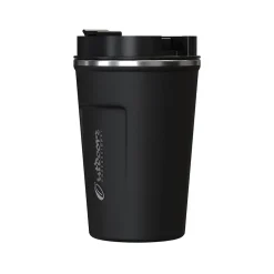 Stainless Steel Double-Walled Vacuum Insulated Coffee Cup, 12.8 oz., Black (OUTD9416)<Outdoors Professional Best