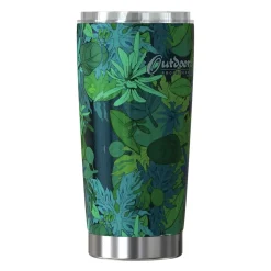 Stainless Steel Double-Walled Vacuum Insulated Classic Tumbler, 20 oz., Tropical Green (OUTD9300)<Outdoors Professional Sale