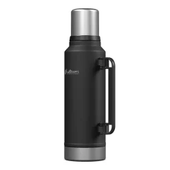Stainless-Steel Vacuum Insulated Termo Classic Bottle with Carry Handle, 47 oz., Black (OUTD9393)<Outdoors Professional Discount