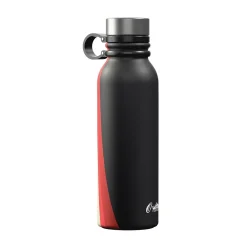 Outdoors Professional Stainless Steel Double-Walled Vacuum-Insulated Travel Bottle, 20 oz., Retro Good Vibes (OUTD9294)