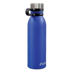 Outdoors Professional Stainless Steel Double Wall Insulated Travel Bottle, 20 oz., Blue (OUTD1312)