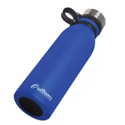 Outdoors Professional Stainless Steel Double Wall Insulated Travel Bottle, 20 oz., Blue (OUTD1312)