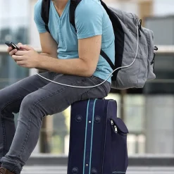 USB-C/USB-A Universal Charger with Two Certified USB-C to Lightning Cables, White (OTH2USB2ARG)<Overtime Discount