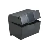 Index Cards*Oxford 4" x 6" Index Card Box, Black (OXF 01461)
