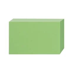 Index Cards*Oxford 3" x 5" Index Cards, Blank, Green, 100/Pack (7320GRE)