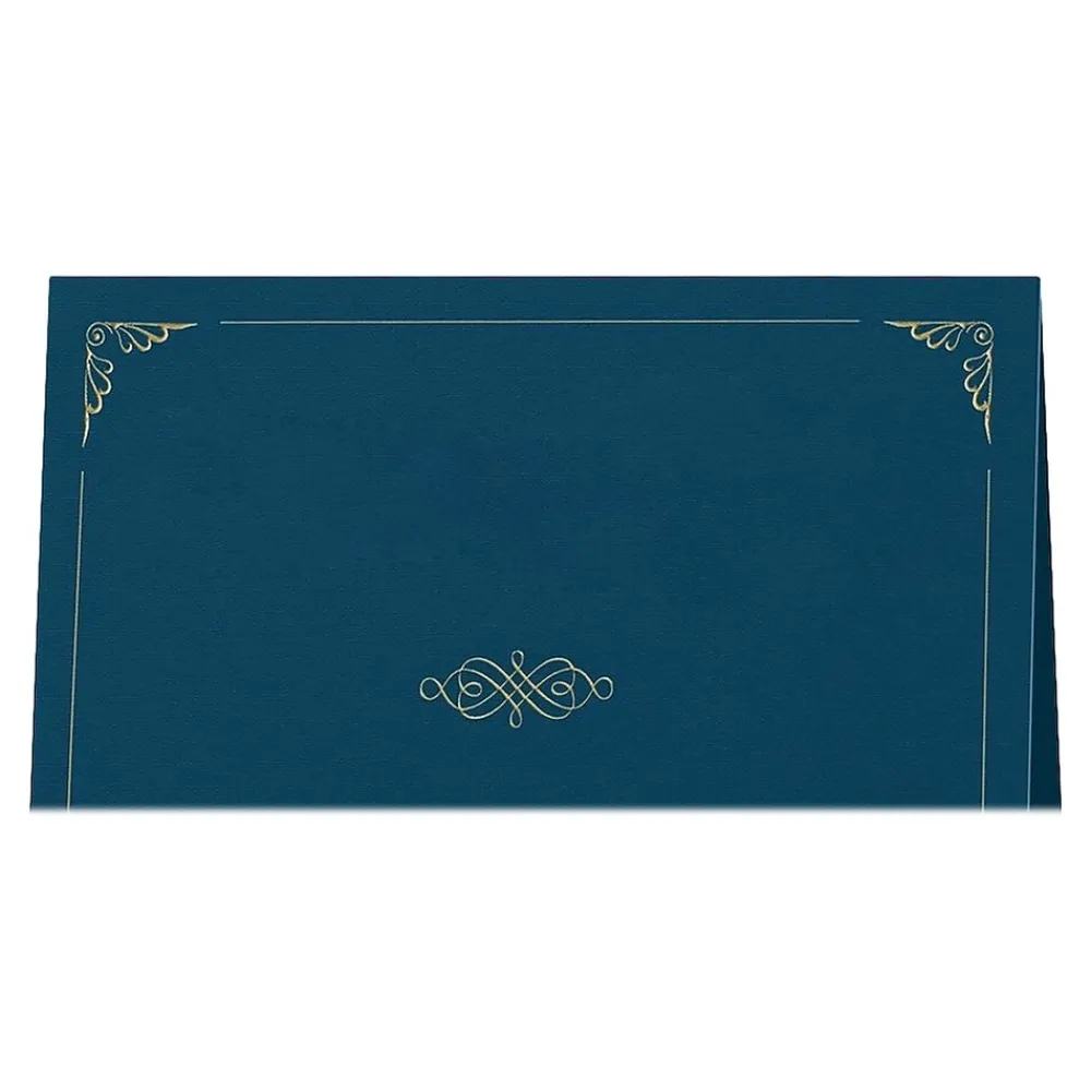Awards & Certificates*Oxford Certificate Holders, 11.25" x 8.75", Dark Blue, 5/Pack (29900235BGD)