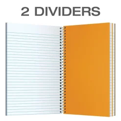 Subject Notebooks|Oxford Earthwise 3-Subject Notebooks, 6" x 9.5", College Ruled, 150 Sheets (25-447R)