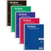 Subject Notebooks|Oxford 1-Subject Notebooks, 8" x 10.5", Wide Ruled, 70 Sheets, Each (65000)