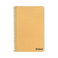 Notebooks|Oxford 1-Subject Professional Notebooks, 8.5" x 11", College Ruled, 80 Sheets, Brown (25-404R)