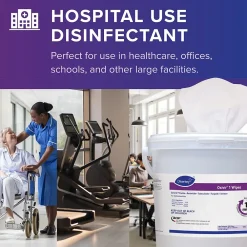 Disinfecting Wipes, 160 Wipes/Container, 4/Carton (100850924)<Oxivir Clearance