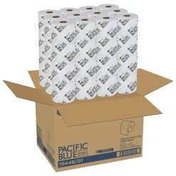 High Capacity Toilet Paper, 2-Ply, White, 1000 Sheets/Roll, 48 Rolls/Carton (19448/01)<Pacific Blue Basic Sale