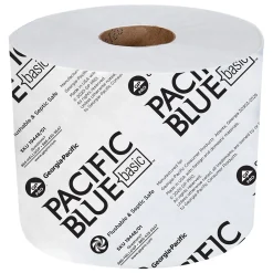 High Capacity Toilet Paper, 2-Ply, White, 1000 Sheets/Roll, 48 Rolls/Carton (19448/01)<Pacific Blue Basic Sale