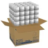 Recycled Toilet Paper, 1-Ply, White, 1210 Sheets/Roll, 80 Rolls/Carton (1458001/14500)<Pacific Blue Basic Clearance