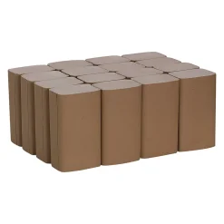 Pacific Blue Basic Recycled Single Fold Paper Towels, 1-ply, 250 Sheets/Pack, 16 Packs/Carton (23504)