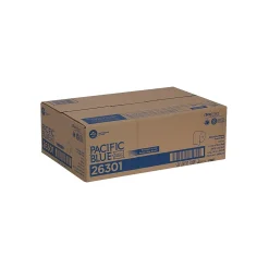 Pacific Blue Basic Recycled Hardwound Paper Towel, 1-Ply, Brown, 800'/Roll, 6 Rolls/Carton (26301)