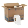 Pacific Blue Recycled Jumbo Jr. Toilet Paper, 2-Ply, White, 1000 ft./Roll, 8 Rolls/Carton (12798)<Pacific Blue Basic Best