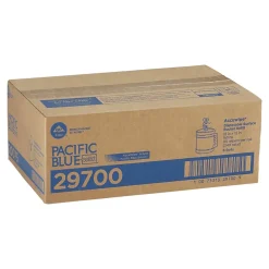 Cleaning Wipers, 12", White, 90 Sheets/Roll, 6/Carton (29700)<Pacific Blue Select