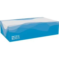 Facial Tissue, 2-ply, 100 Tissues/Box, 30 Boxes/Carton (48100)<Pacific Blue Select Sale