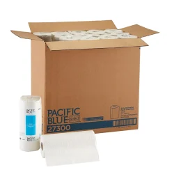 Pacific Blue Select Paper Towels, 2-ply, 100 Sheets/Roll, 30 Rolls/Pack (27300)