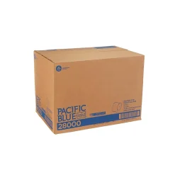 Pacific Blue Select Premium Hardwound Paper Towels, 2-ply, 350 ft./Roll, 12 Rolls/Carton (28000)