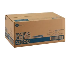 Pacific Blue Select Recycled Multifold Paper Towels, 2-ply, 125 Sheets/Pack, 16 Packs/Carton (21000)