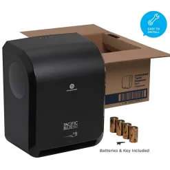 Automated Hardwound Paper Towel Dispenser, Black (59590)<Pacific Blue Ultra Discount