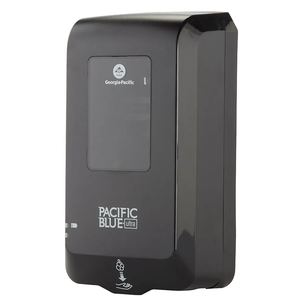 Automatic Wall Mounted Hand Soap/Hand Sanitizer Dispenser, Black (53590)<Pacific Blue Ultra Online