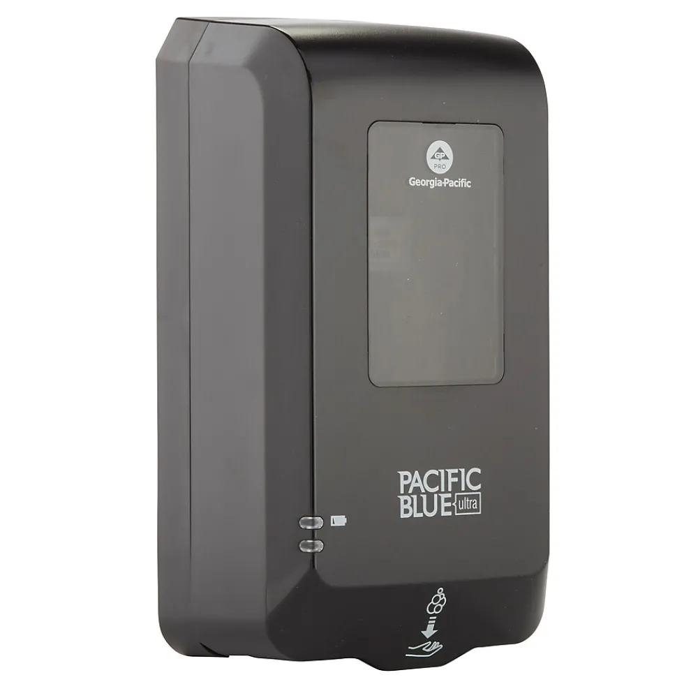 Automatic Wall Mounted Hand Soap/Hand Sanitizer Dispenser, Black (53590)<Pacific Blue Ultra Online