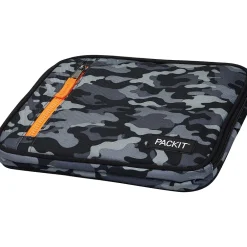 PACKiT Freezable Classic Lunch Bag, Charcoal Camo (PKT-CB-GCM)