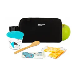PACKiT Freezable Snack Box, Black (PKT-SX-BAK)