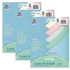 Classroom Paper*Pacon Array Computer Paper, 8.5" x 11", Assorted Pastel, 100 Sheets/Pack, 3/Pack (PAC101048-3)