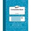 Composition Notebooks|Pacon Composition Notebooks, 9.75" x 7.5", Wide Ruled, 100 Sheets, Blue, 6/Bundle (PACMMK37170-6)