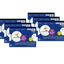 Classroom Paper*Pacon Multi-Program Handwriting Tablet, 40 Sheets, 6/Pack (PAC2483-6)