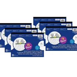 Classroom Paper*Pacon Multi-Program Handwriting Tablet, 40 Sheets, 6/Pack (PAC2484-6)