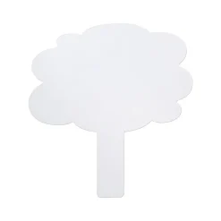 Dry Erase*Pacon Quick Response Dry-Erase Whiteboard, 9" x 9.5", 10/Pack (PAC9011-10)