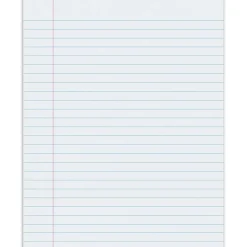 Filler Paper|Pacon Wide Ruled Filler Paper, 8.5" x 11", 500 Sheets/Pack, 2/Bundle (PAC2401-2)